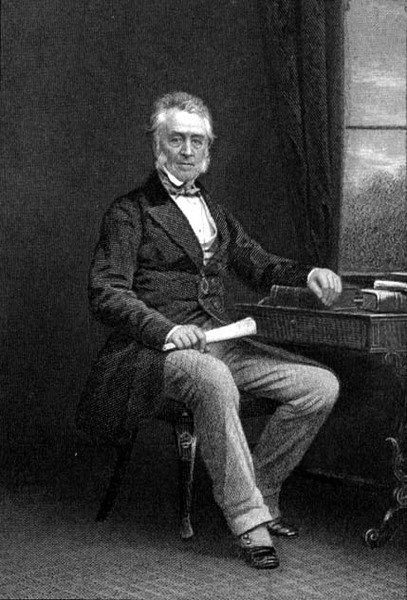 जॉर्ज ग्रोट (1794-1871) (उत्कीर्णन) द्वारा अंग्रेजी स्कूल