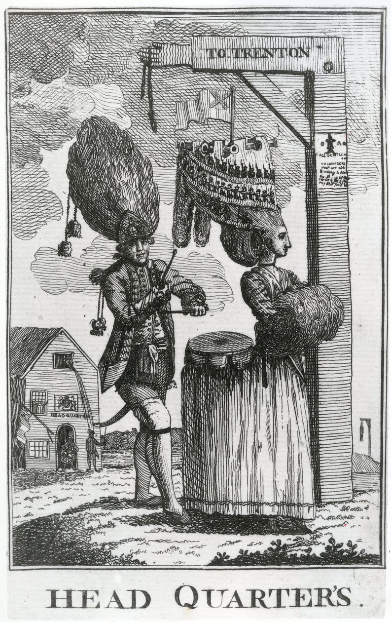 हेड क्वार्टर, 1777 द्वारा अंग्रेजी स्कूल