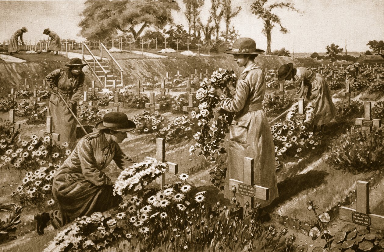 इन श्योर एंड निश्चित होप, 1914-19 द्वारा अंग्रेजी स्कूल