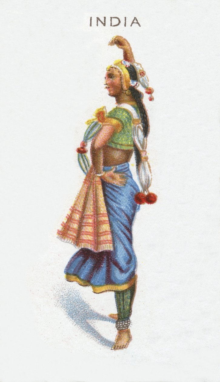 भारत, सिगरेट कार्ड, 1915 द्वारा अंग्रेजी स्कूल