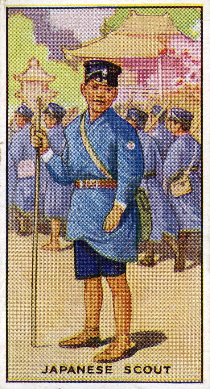 जापानी स्काउट, 1923 द्वारा अंग्रेजी स्कूल