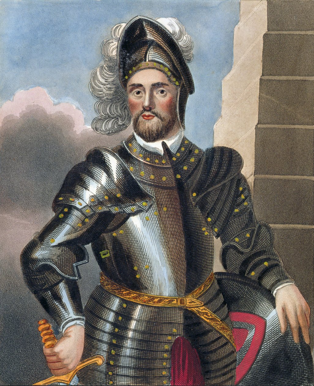 जॉन बालिओल (d.1269), बोडलियन गैलरी में एक पेंटिंग के बाद द्वारा अंग्रेजी स्कूल