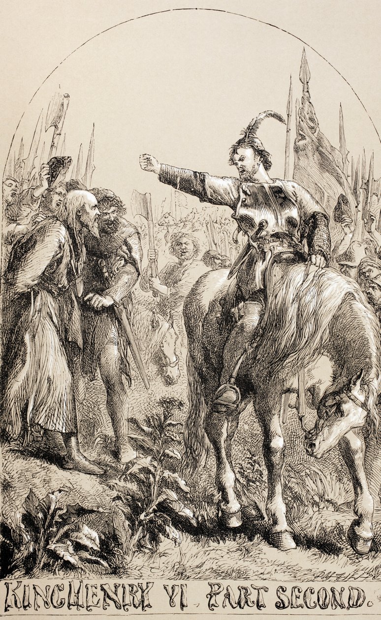 किंग हेनरी VI, भाग II, 1890 द्वारा अंग्रेजी स्कूल