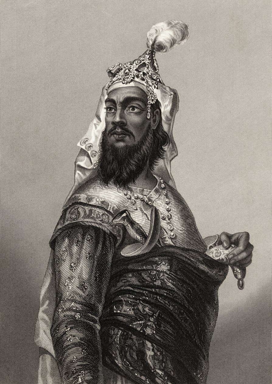 कुएर सिंह, 1858 में प्रकाशित &39;द हिस्ट्री ऑफ द इंडियन म्यूटिनी&39; से द्वारा अंग्रेजी स्कूल