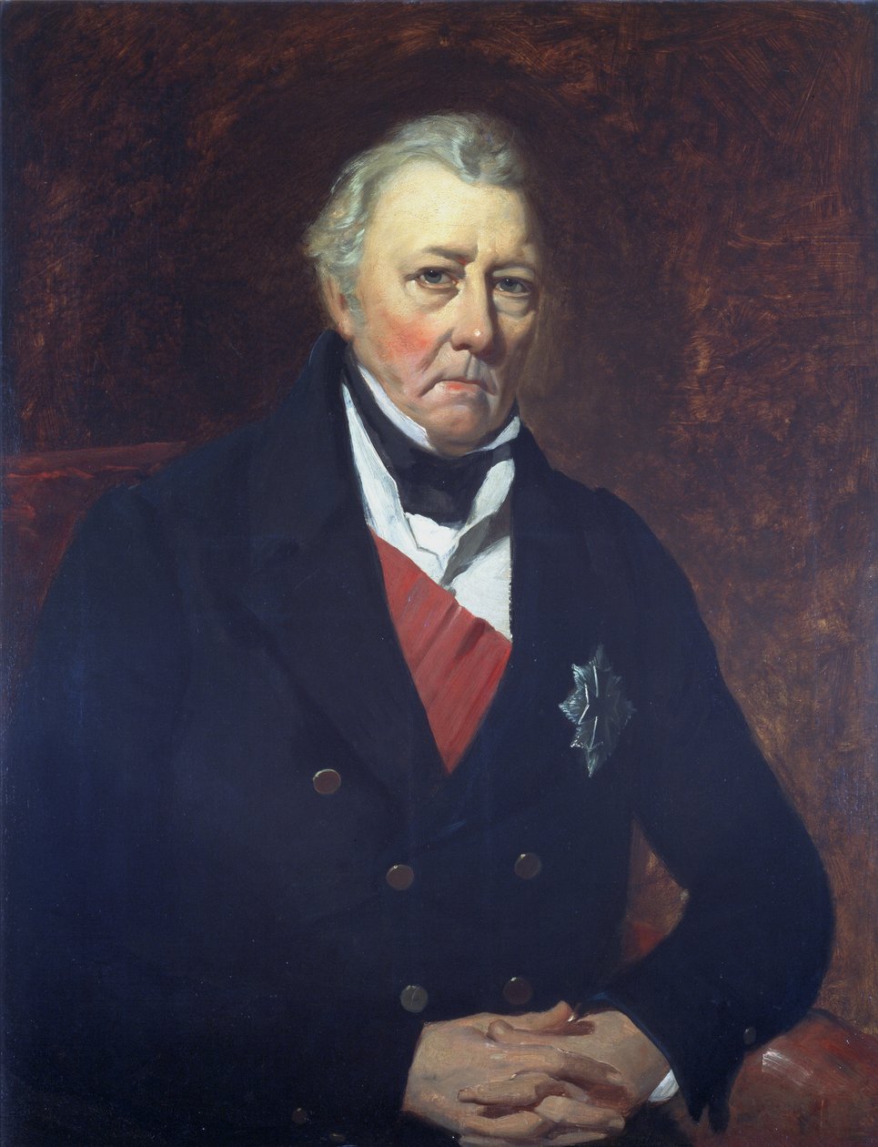 लेफ्टिनेंट जनरल सर थॉमस डलास GCB (1758-1839) c.1835 द्वारा अंग्रेजी स्कूल