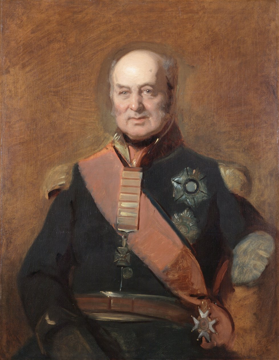 लेफ्टिनेंट जनरल सर विलियम बेर्स्फोर्ड केबी (1768-1854) c.1812 द्वारा अंग्रेजी स्कूल