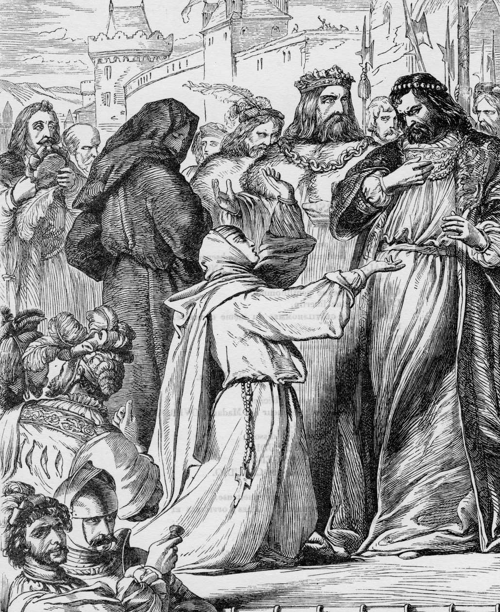 माप के लिए उपाय - "विलियम शेक्सपियर द्वारा पूर्ण कार्य" में चित्रण 1866 - इस संस्करण के चित्र और सामान्य रूप लंदन में प्रकाशित कैसल के सचित्र शेक्सपियर से उधार लिए गए हैं। द्वारा अंग्रेजी स्कूल