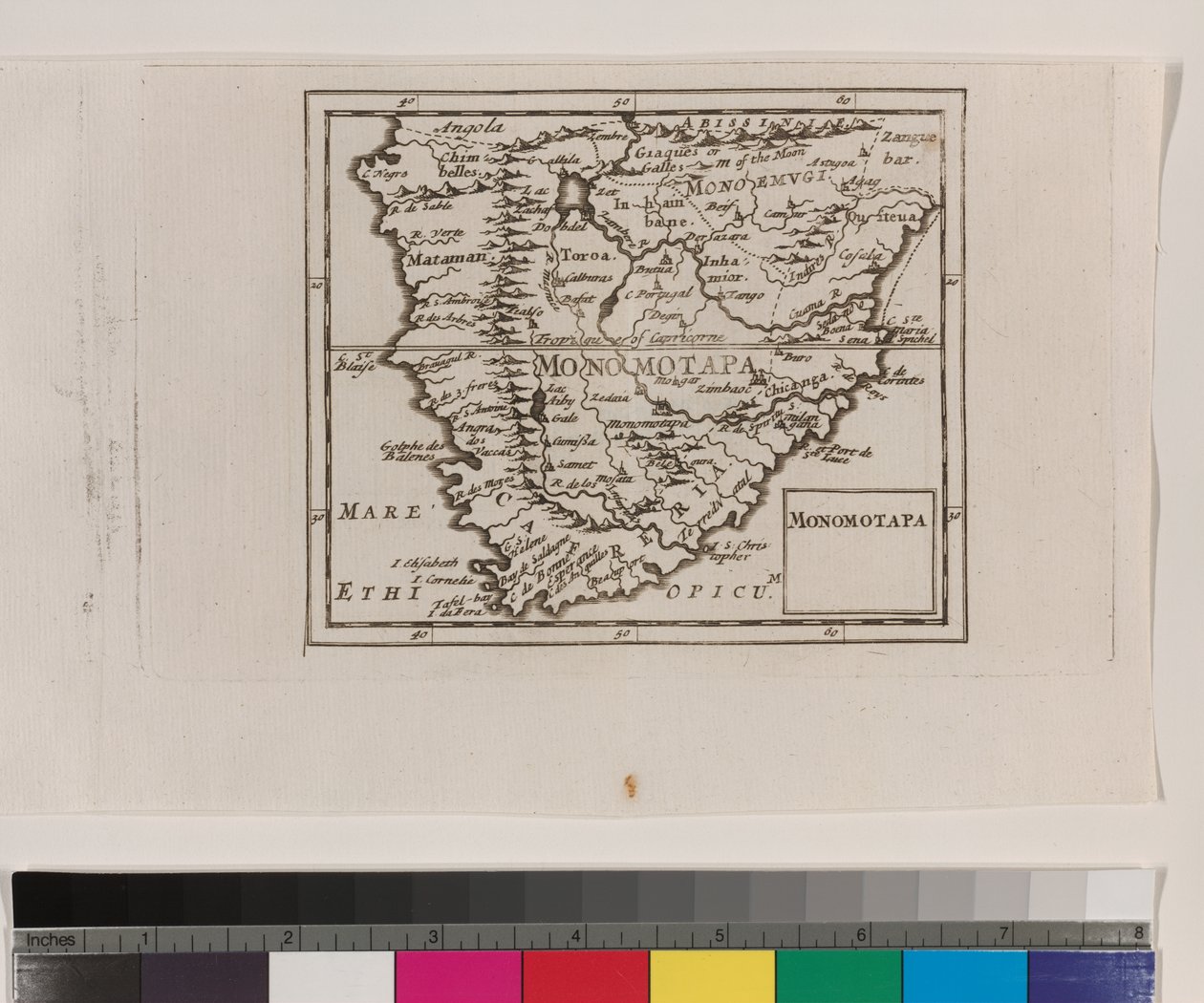 मोनोमापा, 1681 द्वारा अंग्रेजी स्कूल