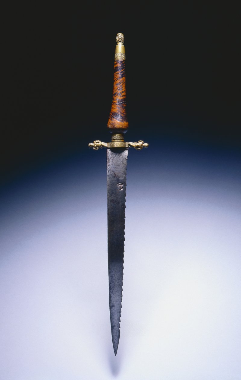 अधिकारी का प्लग संगीन, c.1690 (स्टील, पीतल और लकड़ी) द्वारा अंग्रेजी स्कूल