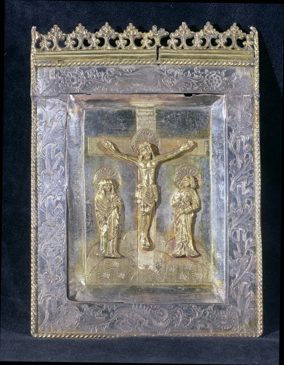 पैक्स, c.1500 (सोने की लकड़ी) द्वारा अंग्रेजी स्कूल
