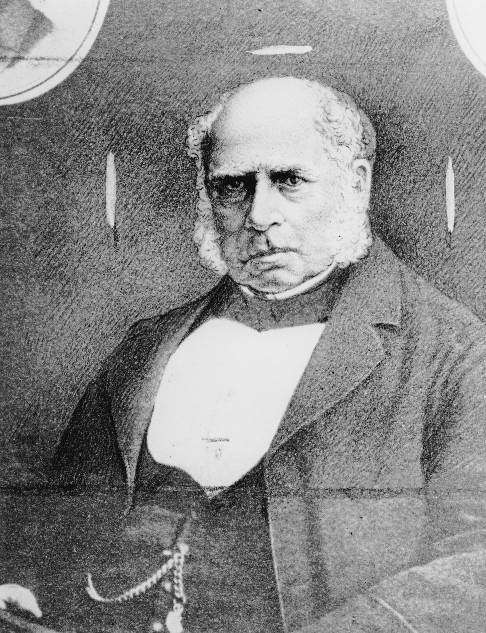 हेनरी बेसेमर का पोर्ट्रेट (1813-98) द्वारा अंग्रेजी स्कूल