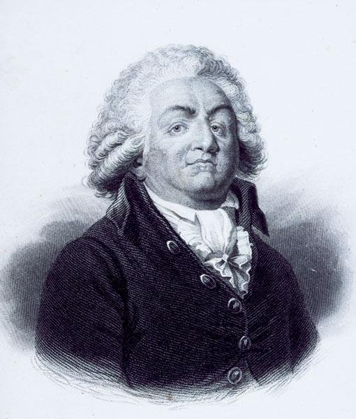 पोर्ट्रेट ऑफ़ ऑनर-गेब्रियल रिक्वेटी (1749-91) मिराब्यू की गणना (उत्कीर्णन) द्वारा अंग्रेजी स्कूल