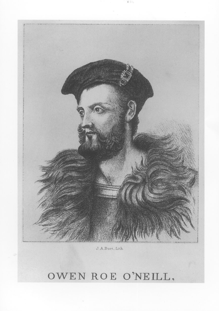 ओवेन रो ओनेल का पोर्ट्रेट (1590-1649) द्वारा अंग्रेजी स्कूल