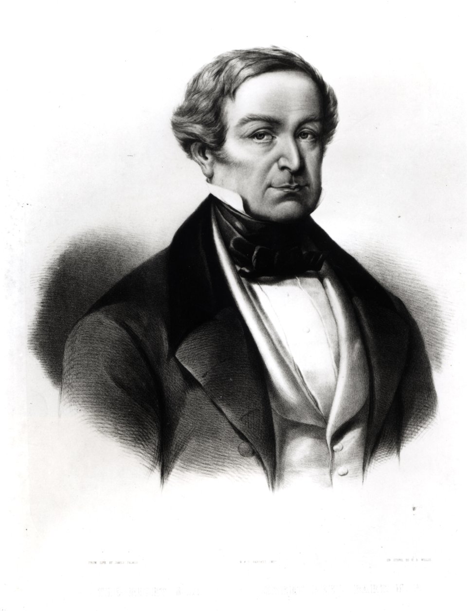हेनरी ब्रिटन विलिस द्वारा उत्कीर्ण सर रॉबर्ट पील (1788-1850) का चित्रण, (1810-84) द्वारा अंग्रेजी स्कूल