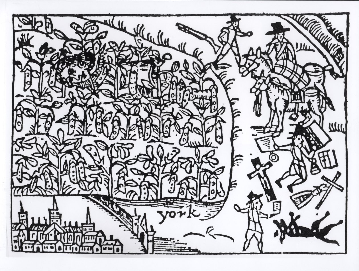 प्रिंस रूपर्ट (1619-82) 2 जुलाई 1644 को मारस्टन मूर की लड़ाई में बीन फील्ड में छिपे द्वारा अंग्रेजी स्कूल