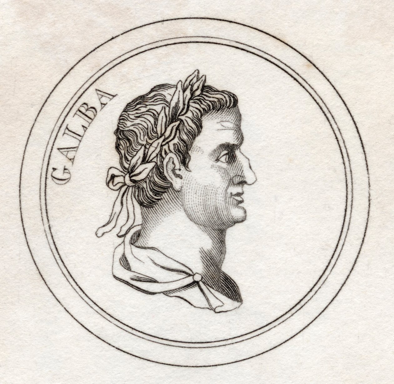 Sulpicius Galba, Crabb के ऐतिहासिक शब्दकोश, 1825 में प्रकाशित से द्वारा अंग्रेजी स्कूल