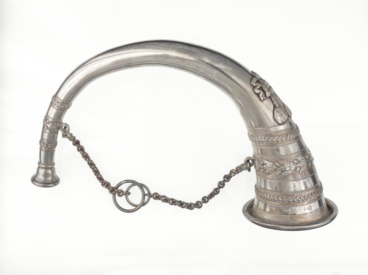 सिल्वर बिगुल, 1793 लगभग द्वारा अंग्रेजी स्कूल
