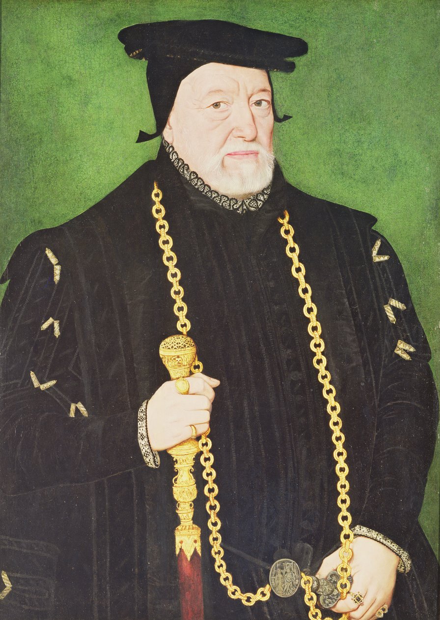 सर पर्सीवल हार्ट (1496-1580), c.1555-60 द्वारा अंग्रेजी स्कूल