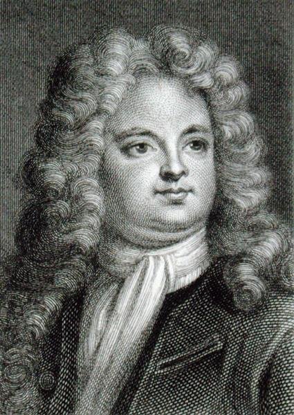 सर रिचर्ड स्टील (1672-1729) (उत्कीर्णन) द्वारा अंग्रेजी स्कूल
