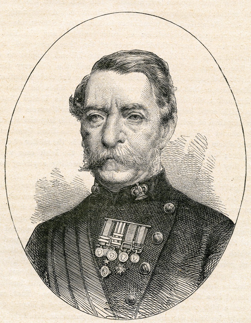सर रॉबर्ट नेपियर, 1868 द्वारा अंग्रेजी स्कूल