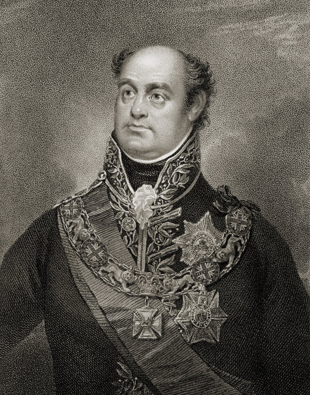 सर विलियम कैर बेर्स्फोर्ड (1768-1854) (उत्कीर्णन) द्वारा अंग्रेजी स्कूल