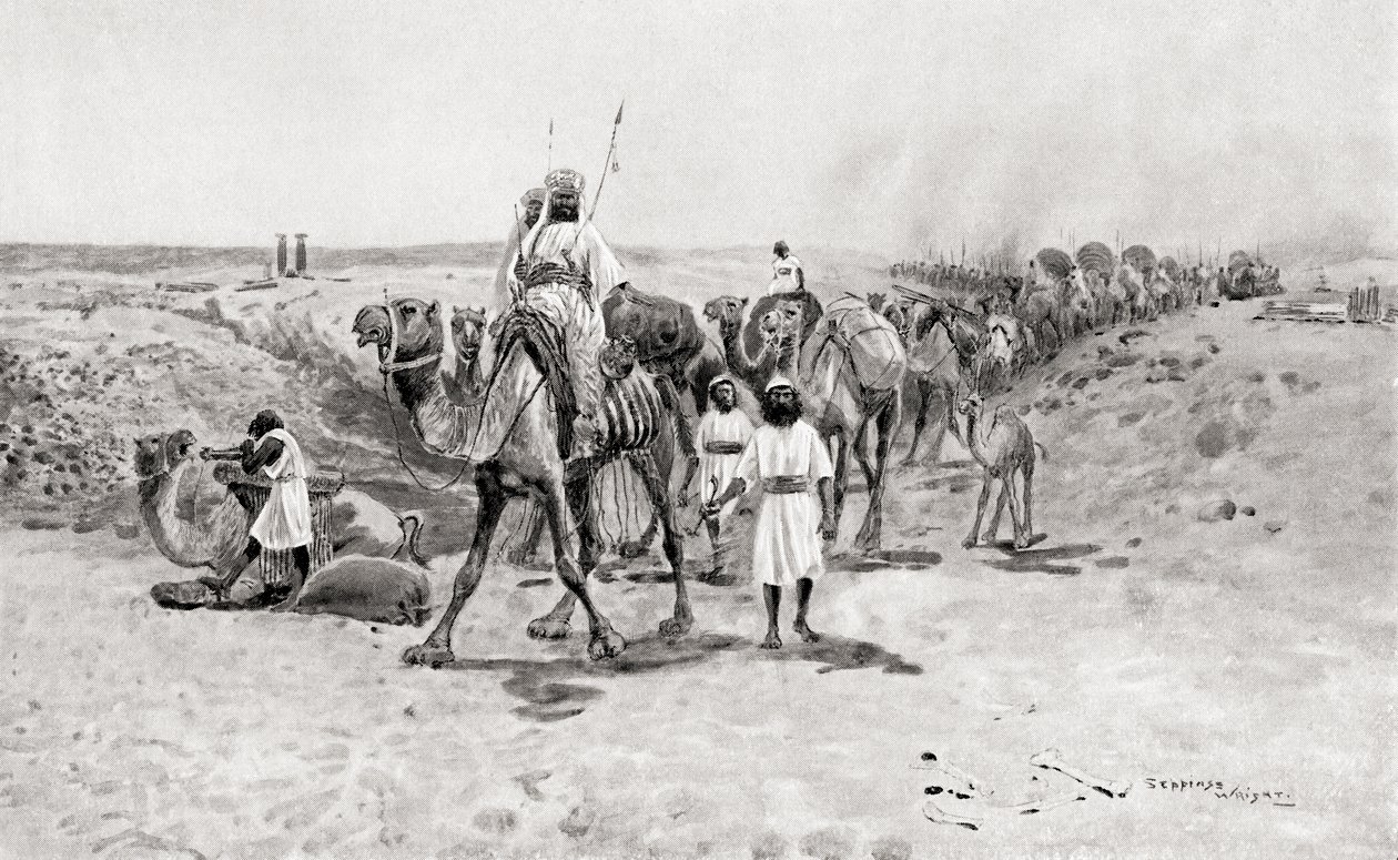 सुलैमान ने हचिंसन हिस्ट्री ऑफ द नेशंस, पब.1915 से टायर के फोनीशियन राजा हीराम प्रथम को उपहार भेजे। द्वारा अंग्रेजी स्कूल