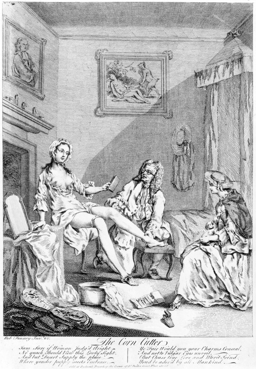 बॉब फन्नी द्वारा मकई कटर, 1735-1765 द्वारा अंग्रेजी स्कूल