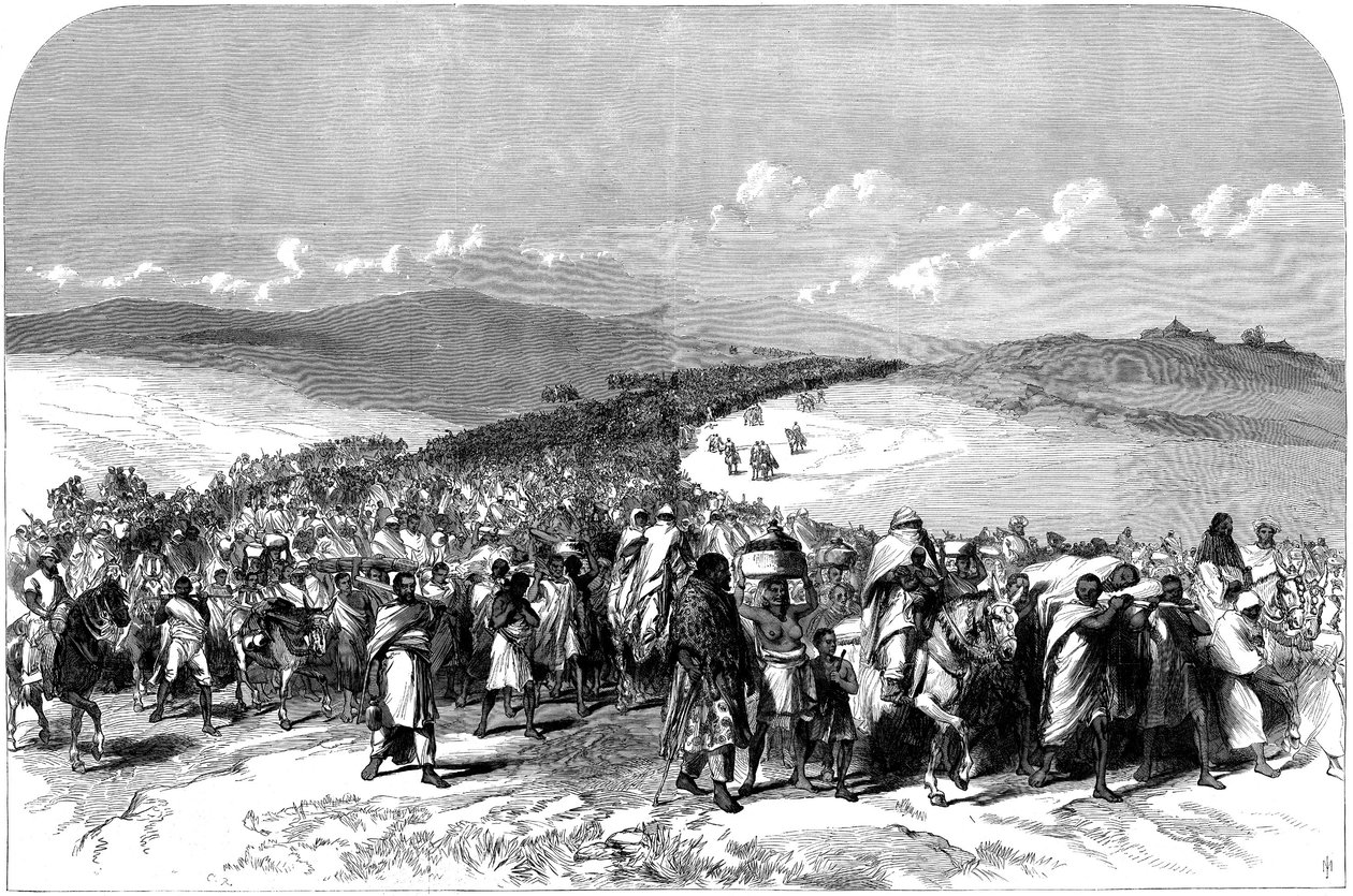 ब्रिटिश एक्सपेडिशन से लेकर एबिसिनिया, 1868 तक थियोडोरस ब्रोकन आर्मी का पलायन द्वारा अंग्रेजी स्कूल