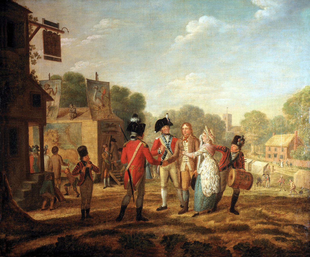 किंग्स शिलिंग, c.1770 द्वारा अंग्रेजी स्कूल