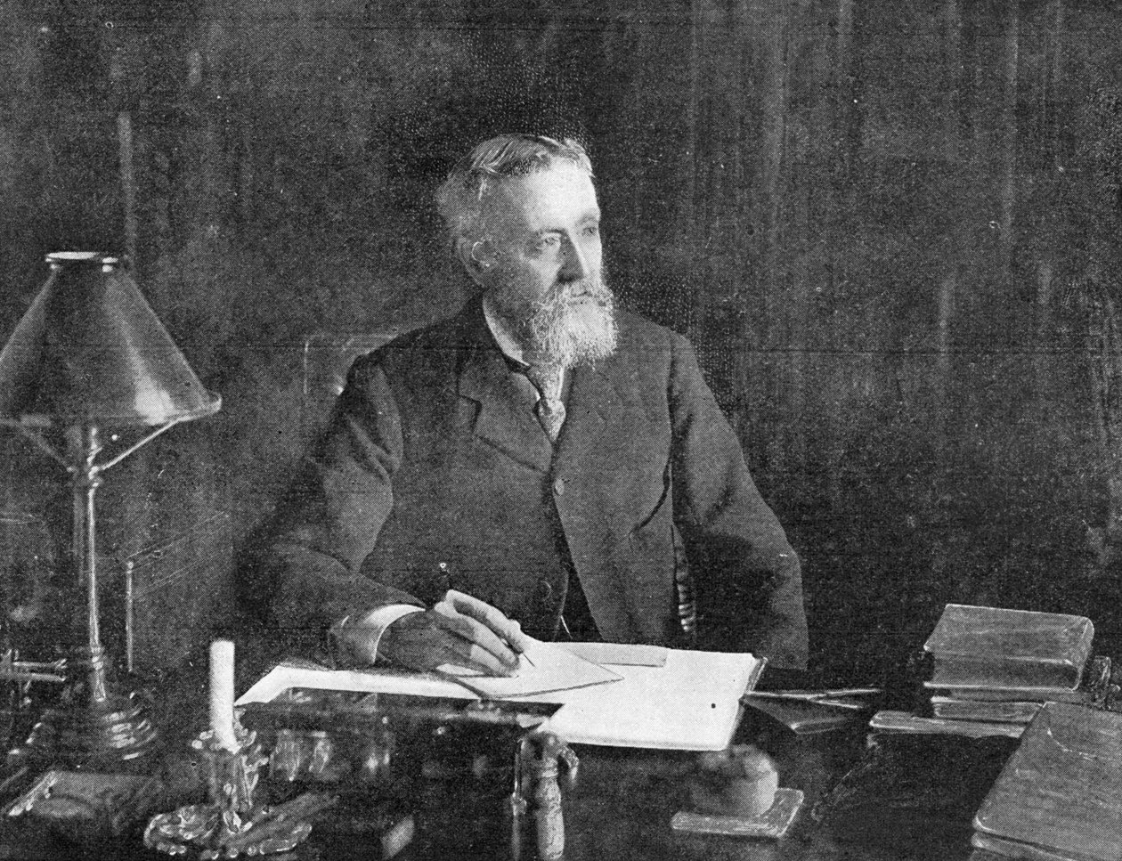 सही सम्मान। सर माइकल हिक्स-बीच, द ग्राफिक से चित्रण, जुलाई 19 1902 द्वारा अंग्रेजी स्कूल