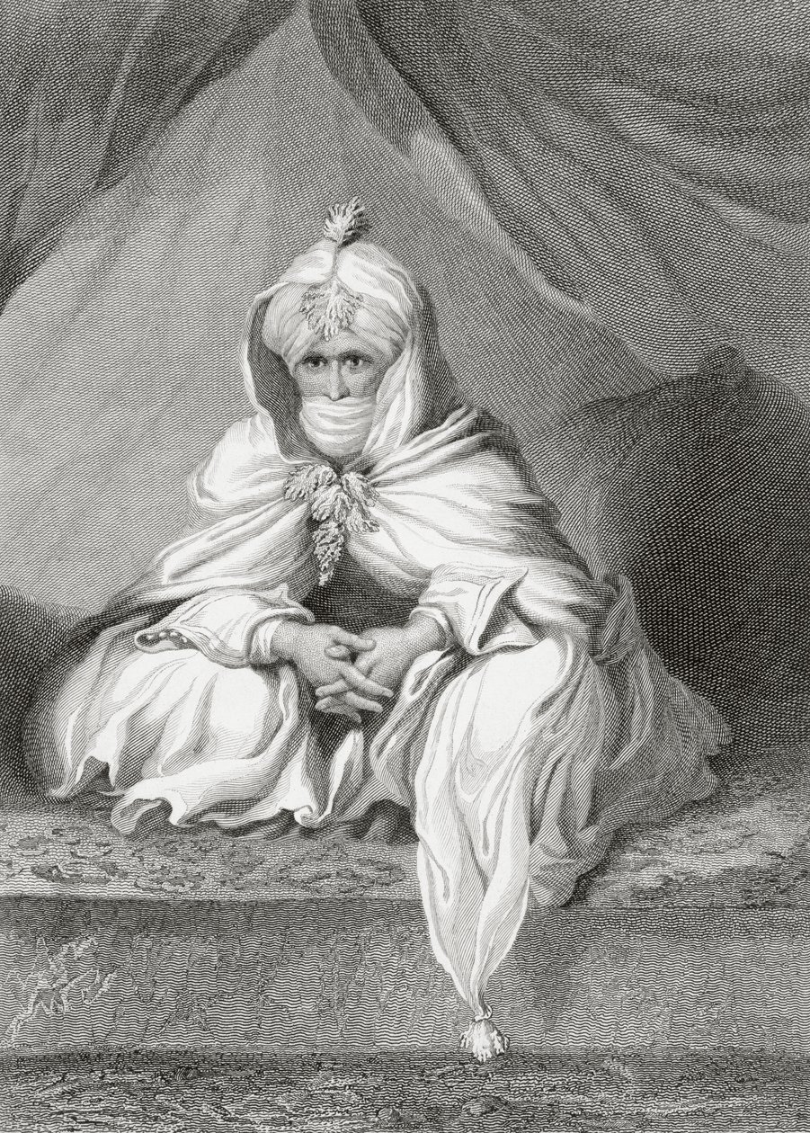 बोर्नु का शेख, 1826 द्वारा अंग्रेजी स्कूल