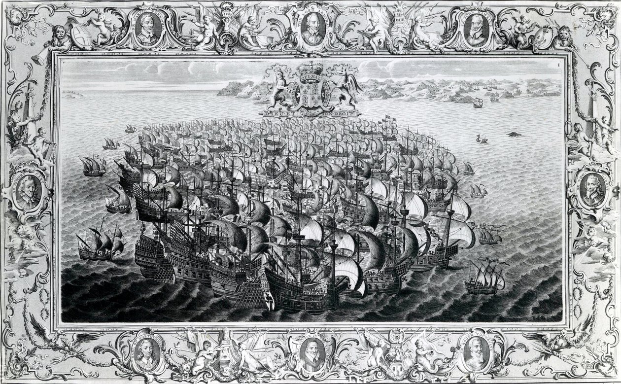 स्पेनिश पनामा, जॉन पाइन द्वारा प्रकाशित, 1739 द्वारा अंग्रेजी स्कूल