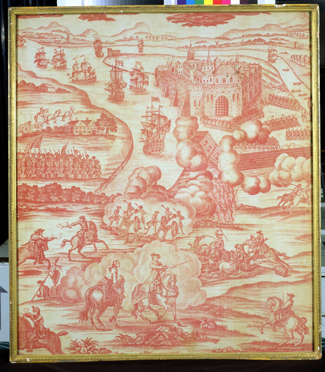 क्यूबेक के तूफान, c.1775 (कपास) द्वारा अंग्रेजी स्कूल