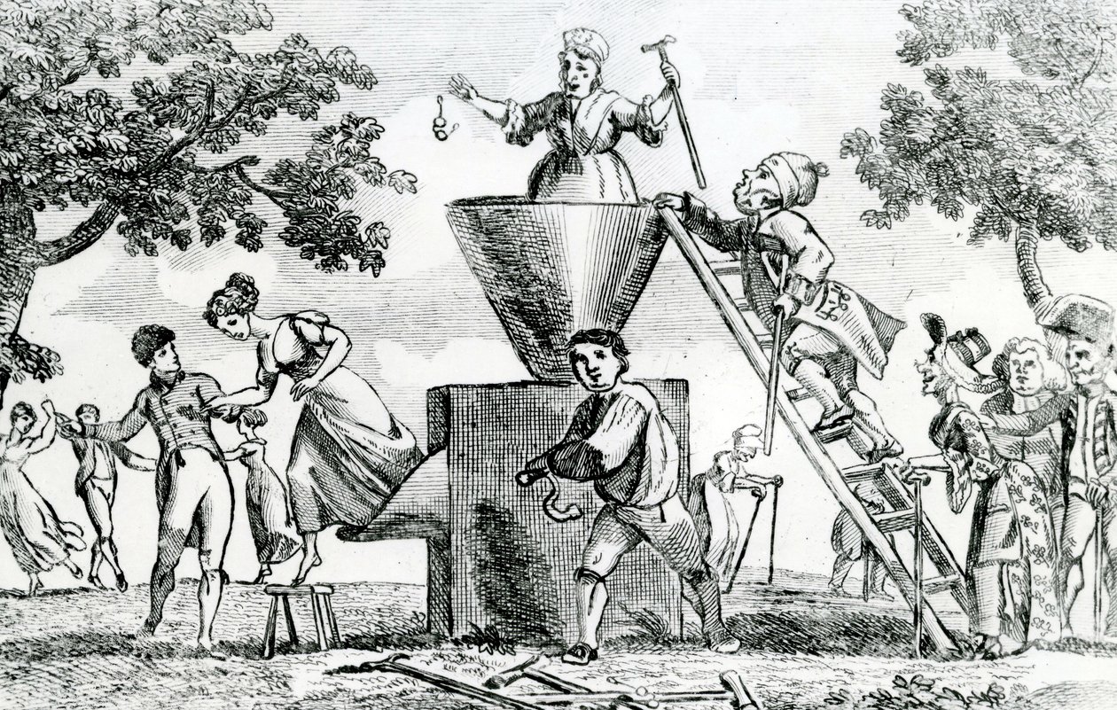 द वंडरफुल मिल, 1805 द्वारा अंग्रेजी स्कूल
