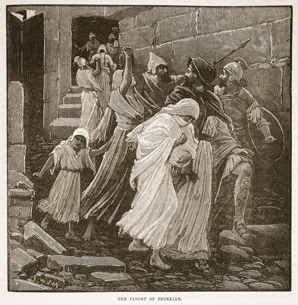 Zedekiah की उड़ान द्वारा अंग्रेजी स्कूल