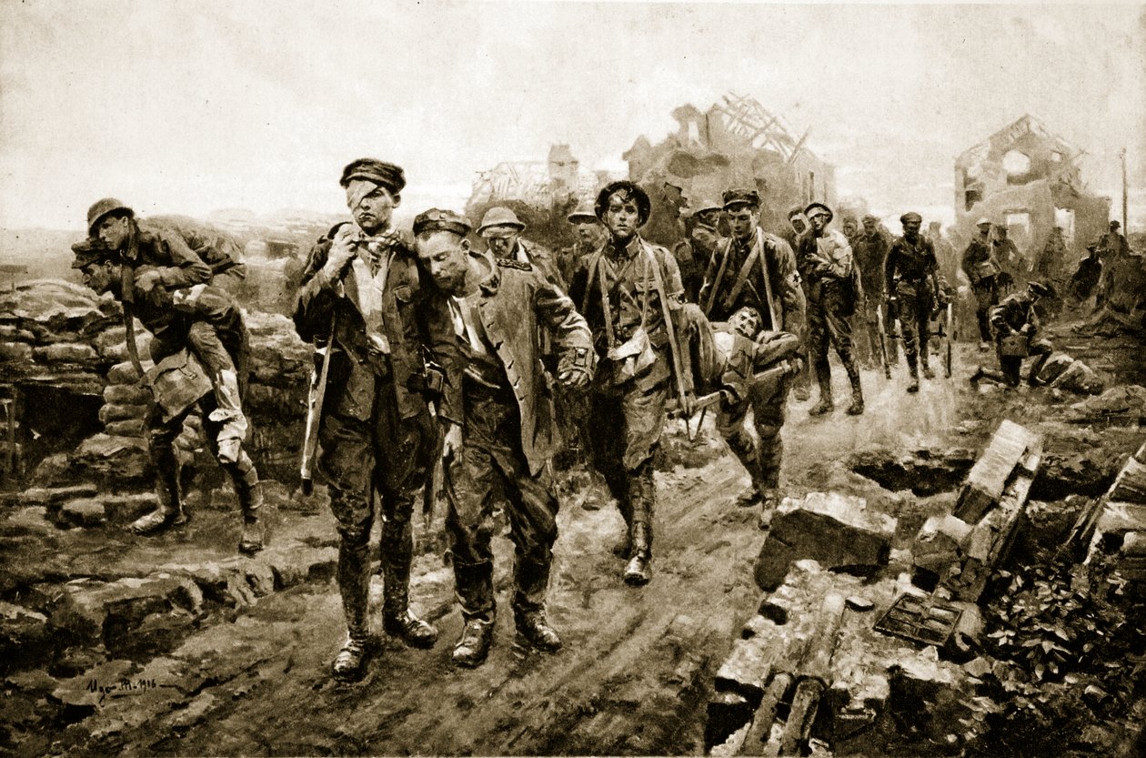 दूसरा चरण होमवर्क, 1914-19 द्वारा अंग्रेजी स्कूल