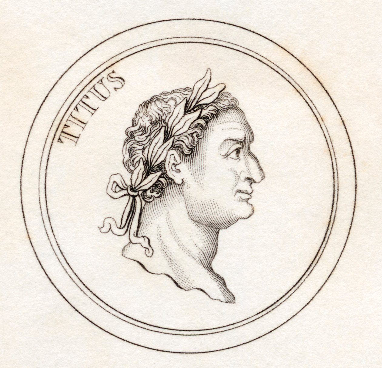 टाइटस, &39;क्रैब्स हिस्टोरिकल डिक्शनरी&39; से, 1825 में प्रकाशित हुआ द्वारा अंग्रेजी स्कूल