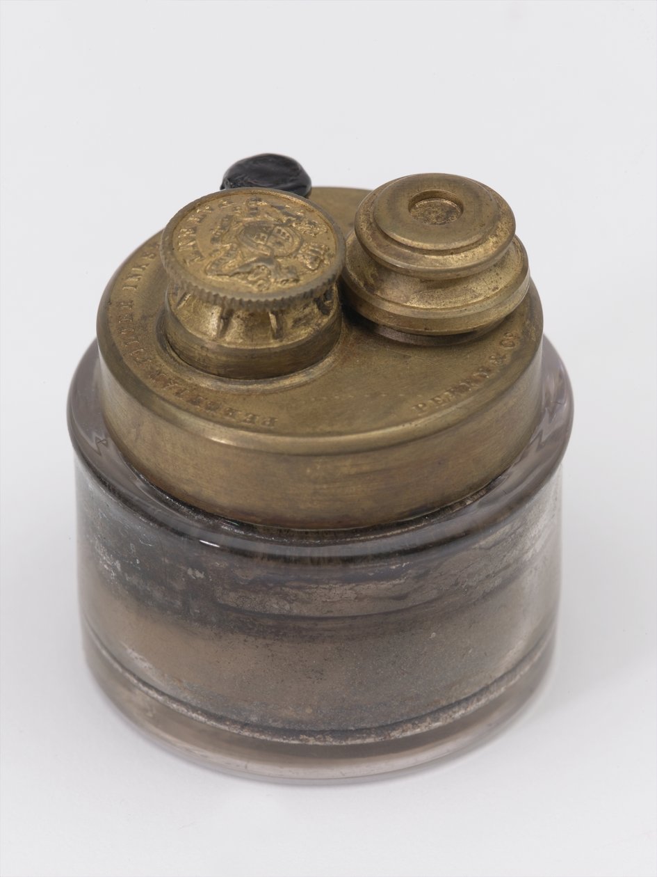 ट्रैवलिंग इंकवेल, c.1815 (इंकवेल) द्वारा अंग्रेजी स्कूल