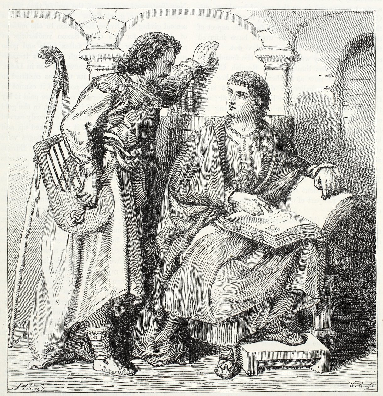 ट्रबलबोर और बार्बे, जेम्स एइटकेन वायली (1808-1890), पब द्वारा प्रोटेस्टेंटवाद के इतिहास का चित्रण। 1878 द्वारा अंग्रेजी स्कूल