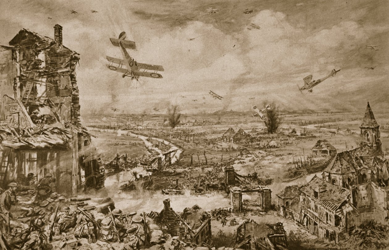 अप्रैल 1918, 1918-19 में अर्मेनिअर्स के लिए भयानक संघर्ष की विशद छाप द्वारा अंग्रेजी स्कूल