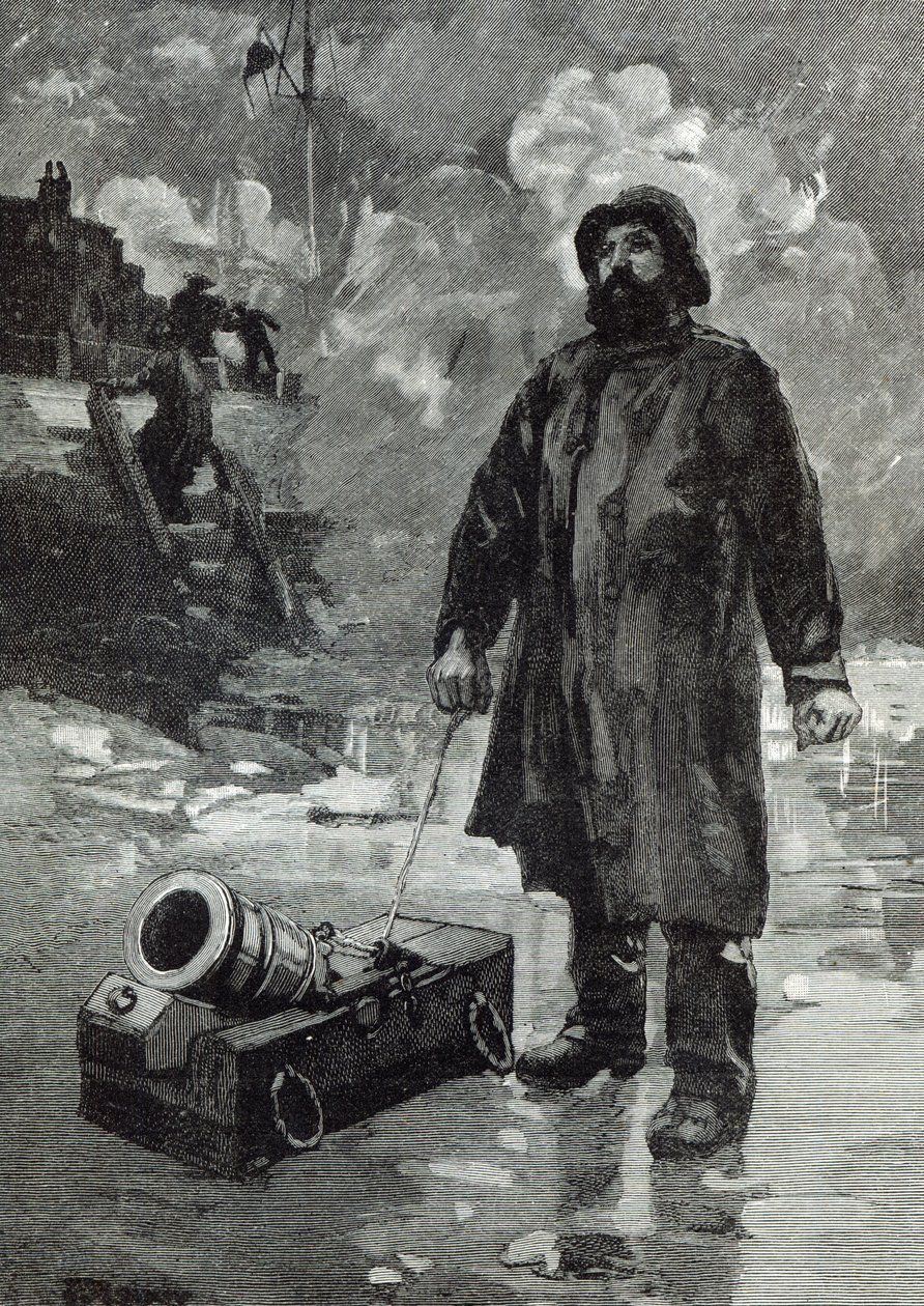 सिग्नल का इंतजार, the लीजर आवर ’, 1888 से द्वारा अंग्रेजी स्कूल