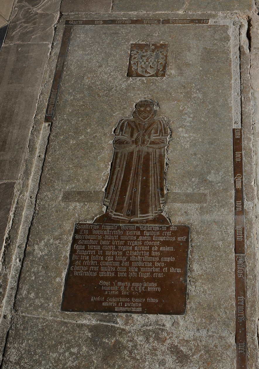 वाल्टर बेली, 1592-93 (पीतल) (विवरण के लिए 434808-809 देखें) द्वारा अंग्रेजी स्कूल