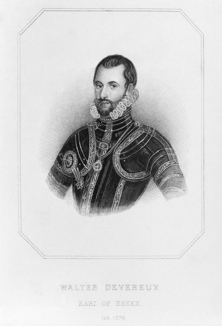 वाल्टर डेवर्क्स (1541-76) एसेक्स के 1 अर्ल, दूसरा विस्काउंट हियरफोर्ड द्वारा अंग्रेजी स्कूल