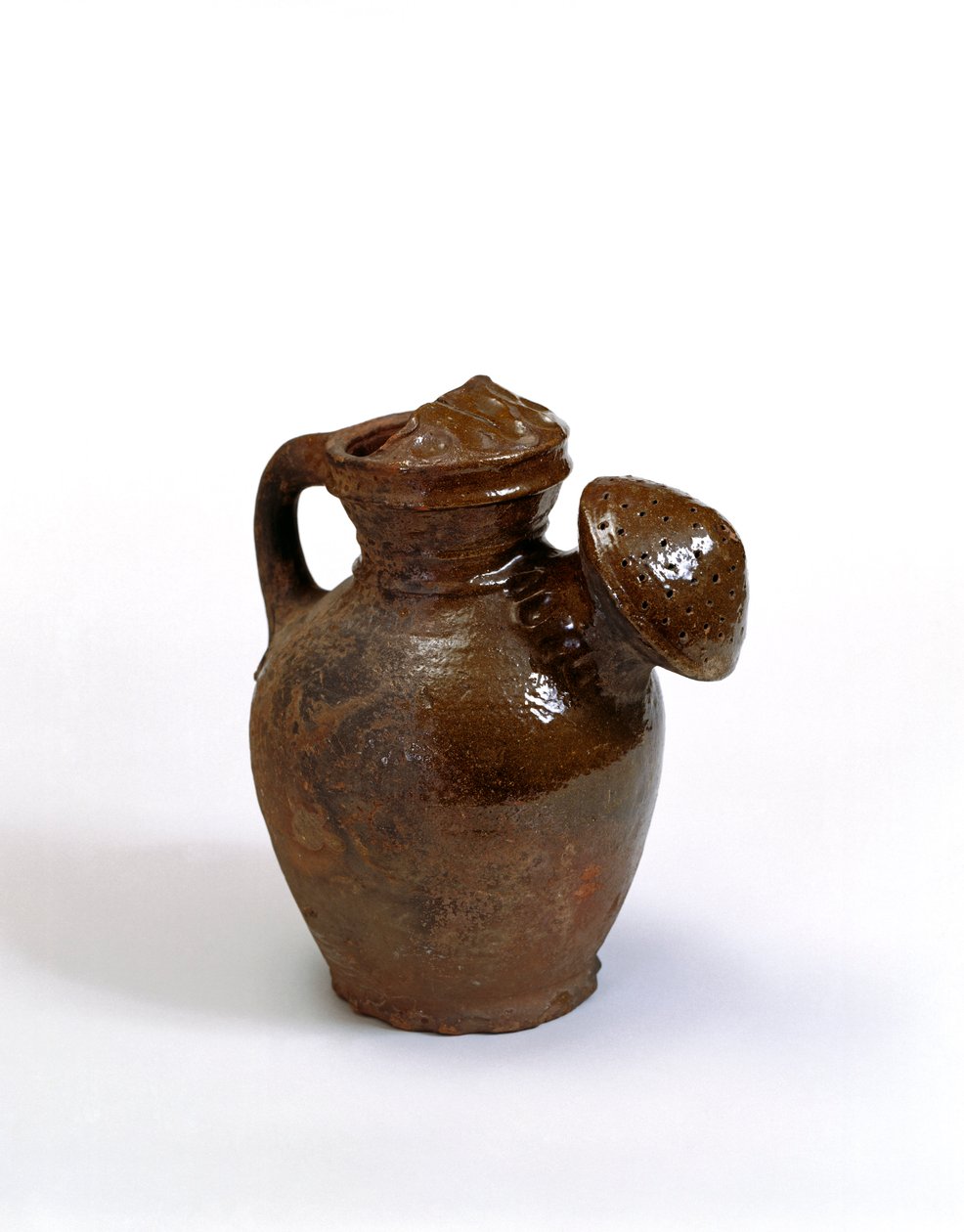 पानी पॉट, c.1600 (चमकता हुआ मिट्टी के बरतन) द्वारा अंग्रेजी स्कूल