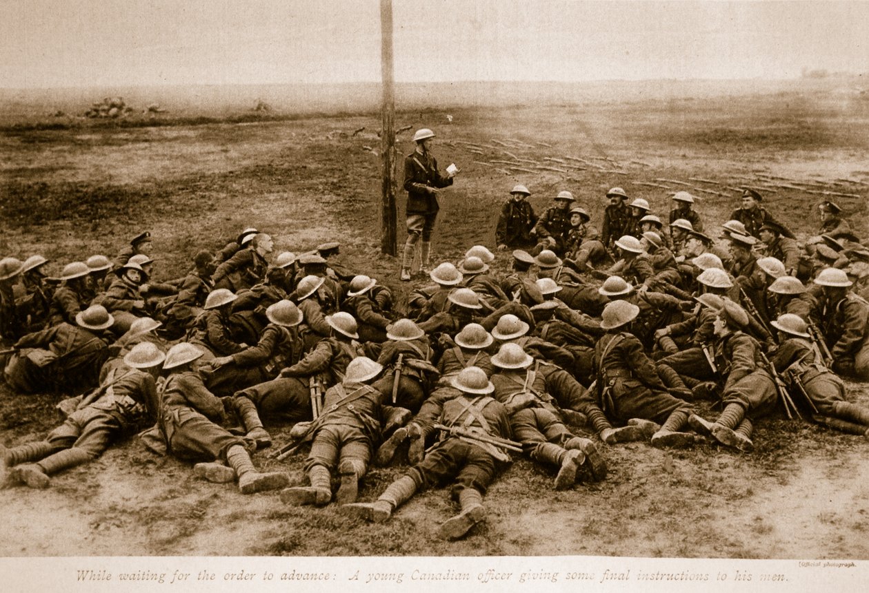 अग्रिम आदेश का इंतजार करते हुए, 1914-19 द्वारा अंग्रेजी स्कूल