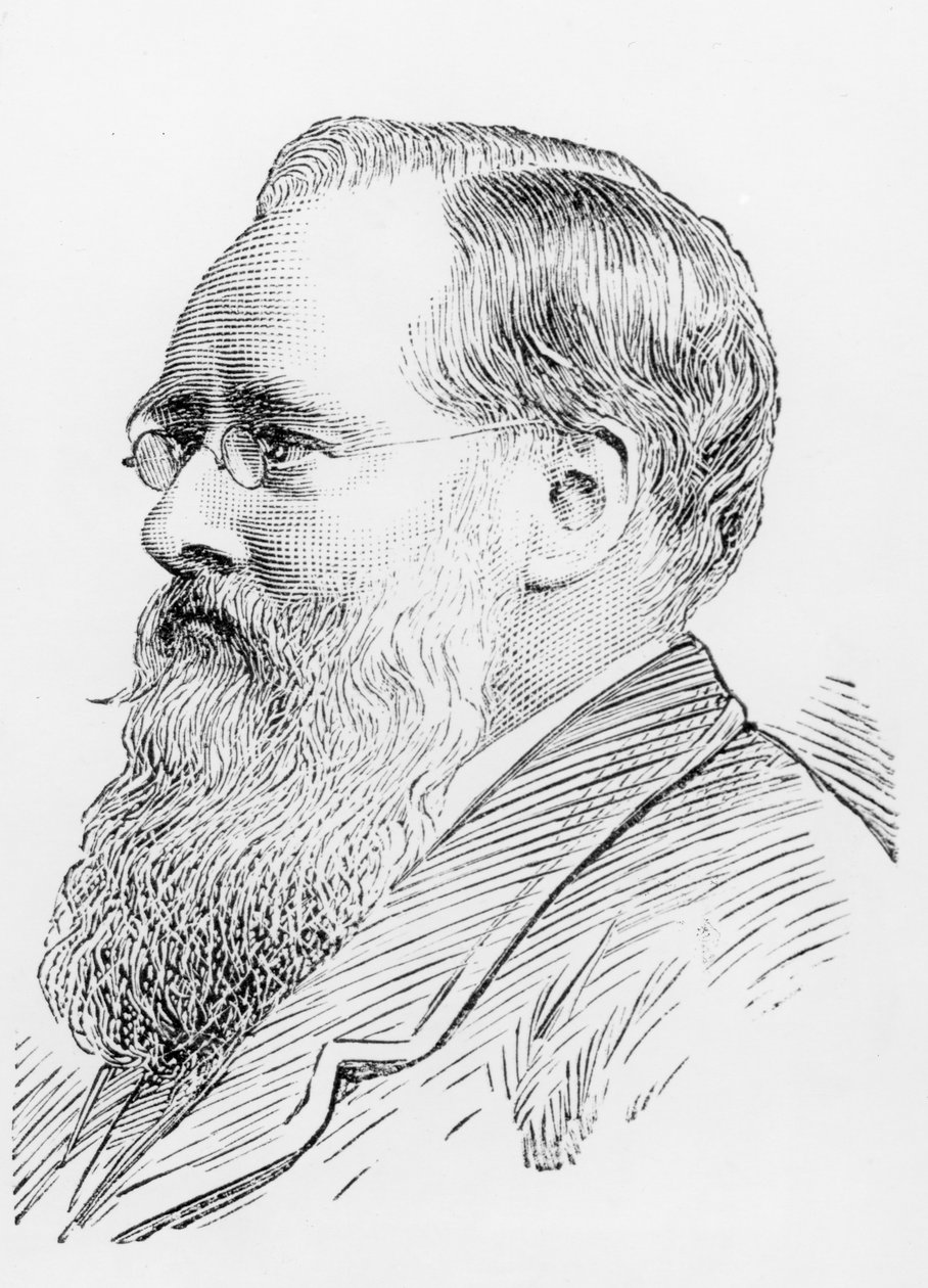 Wilkie Collins (1824-89) (उत्कीर्णन) (bw फोटो) द्वारा अंग्रेजी स्कूल