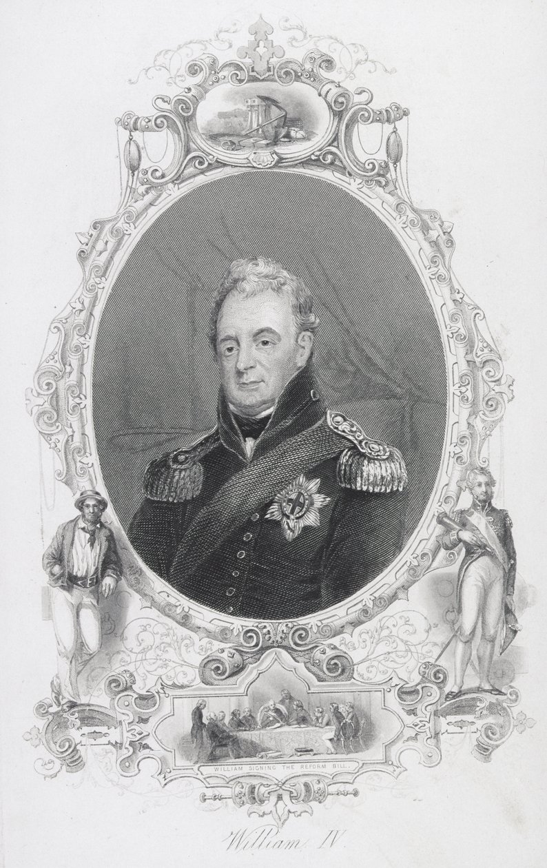 विलियम IV (1765-1837) ग्रेट ब्रिटेन, आयरलैंड और हनोवर के राजा द्वारा अंग्रेजी स्कूल