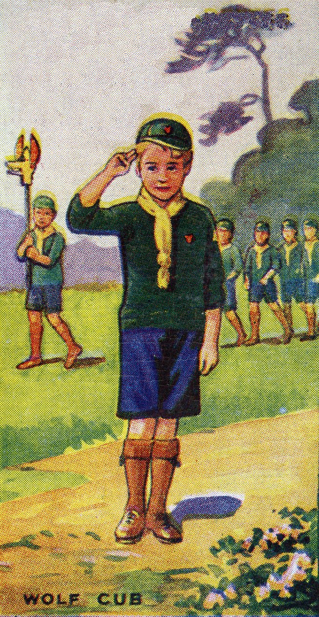 वुल्फ क्यूब, 1923 द्वारा अंग्रेजी स्कूल