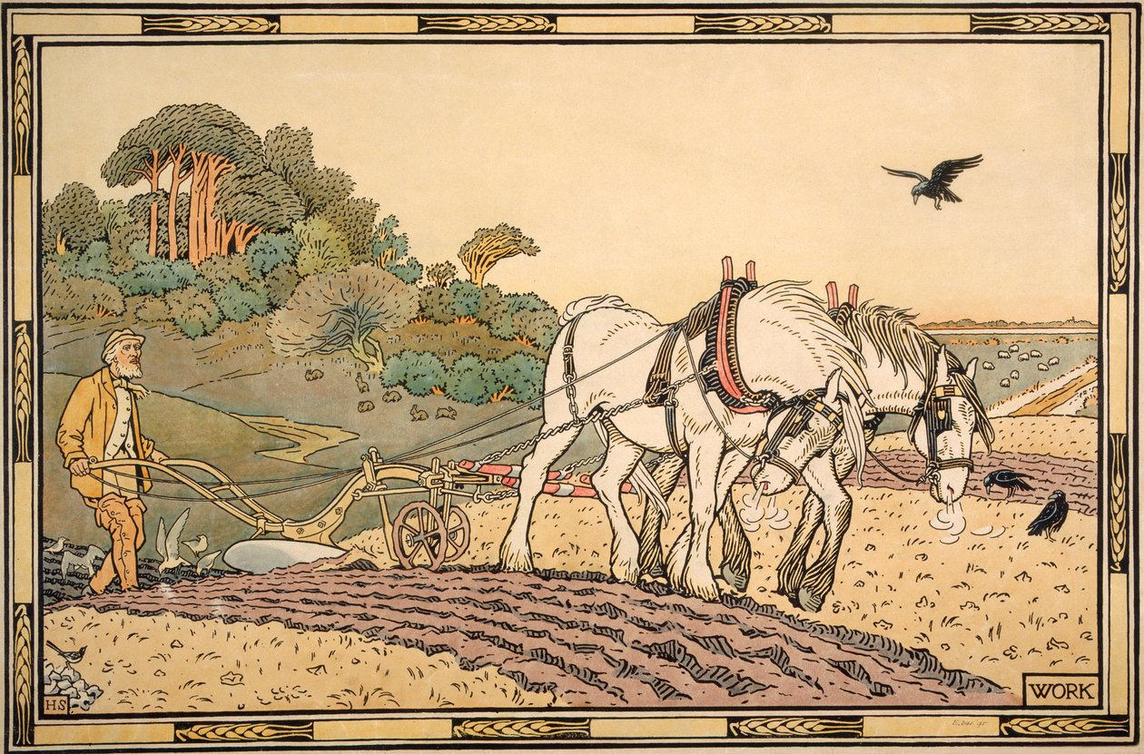काम - जुताई द्वारा अंग्रेजी स्कूल