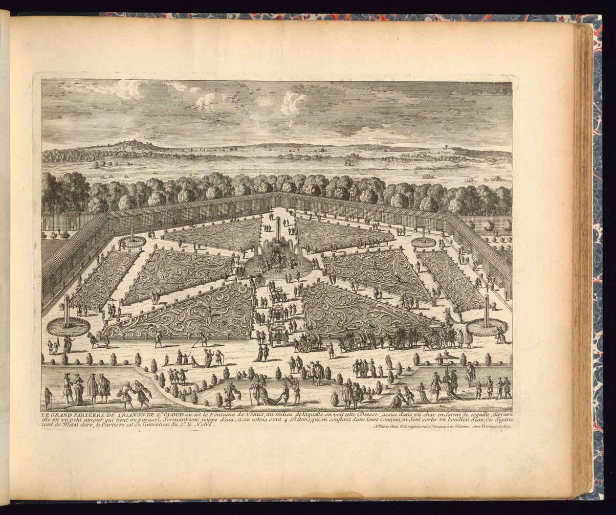 प्रिंट (फ्रांस), ca. 1660 द्वारा गेब्रियल पेरेल द्वारा उत्कीर्ण